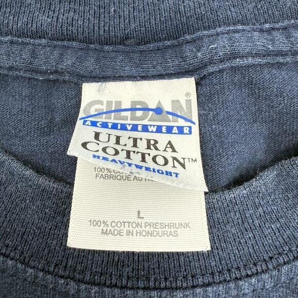 Vintage Y2K Old Hickory Post Office T Shirt Adult Large Blue American US Mail - Picture 6 of 8